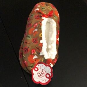 Fuzzy Babba Slipper Socks NEW with Tags